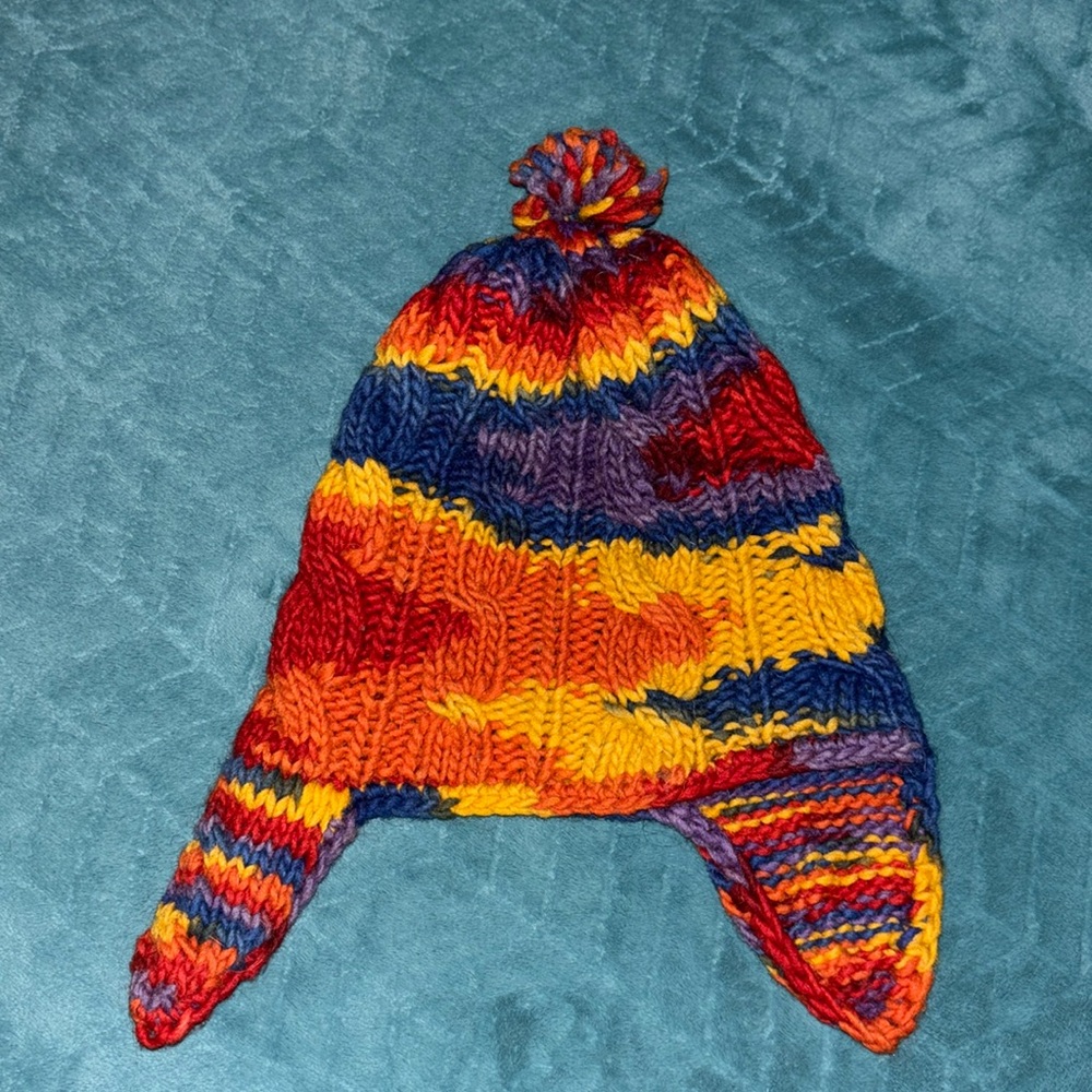 Handmade Multicolored Hat.